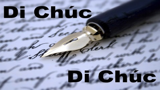 Tư vấn lập di chúc, soạn thảo di chúc