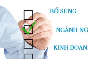 BỔ SUNG NGÀNH NGHỀ KINH DOANH TẠI TỈNH BẮC NINH